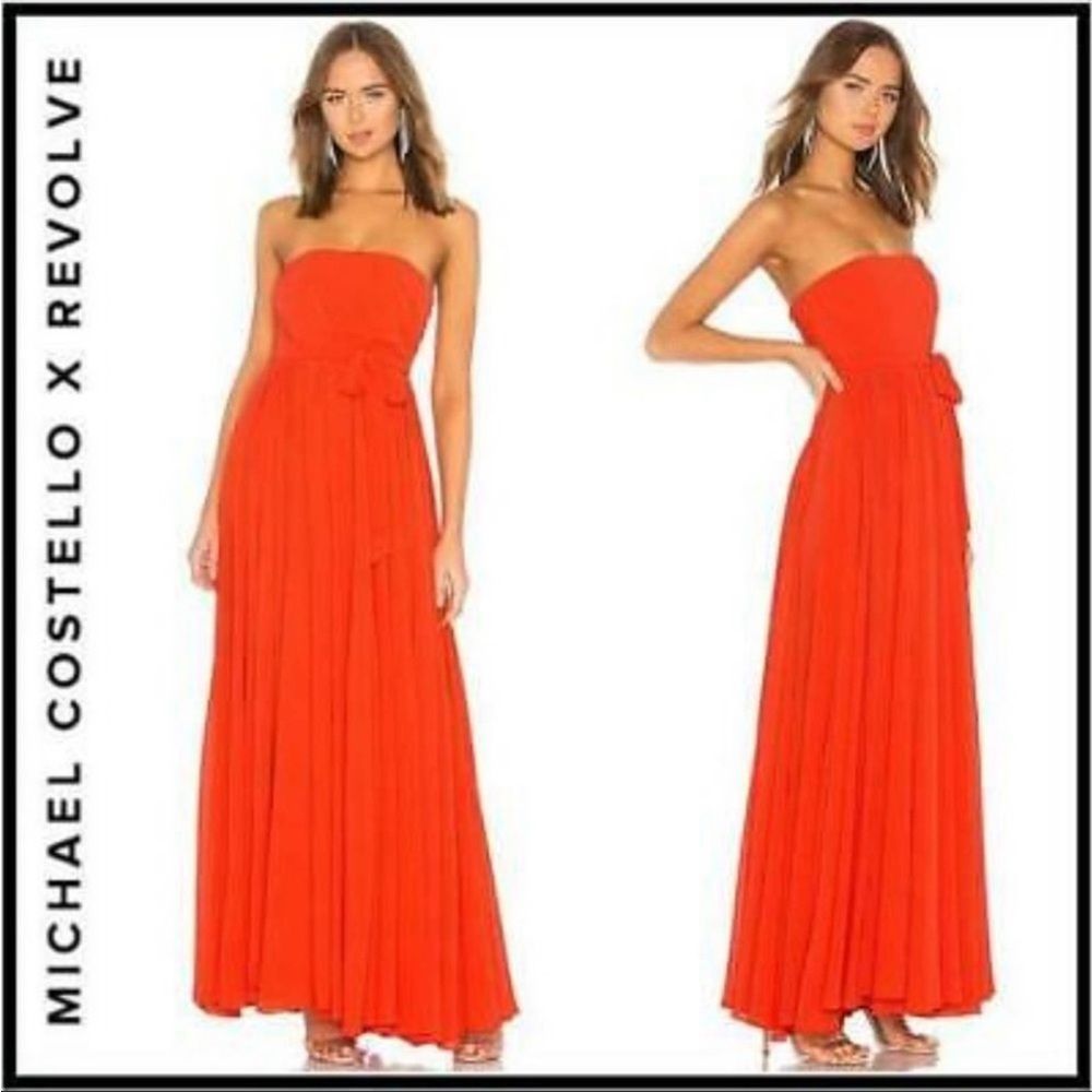 Michael Costello x Revolve NWT The Carrie Gown M - Picture 1 of 8